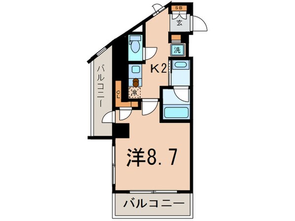 シグマ西麻布Ⅱの物件間取画像